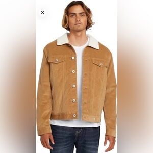 Guess Brent Sherpa Corduroy Jacket